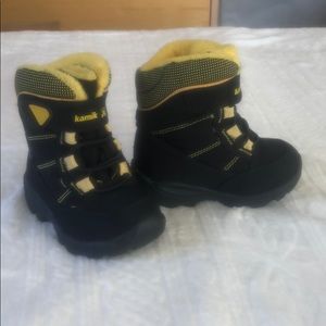 Kamik Stance winter waterproof boot- Toddler 7
